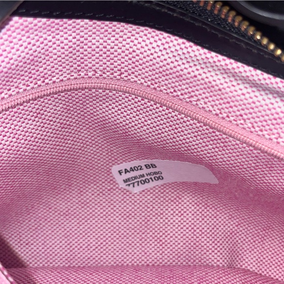 NWOT Dooney & Bourke Medium Black Leather Hobo Purse - Picture 10 of 14